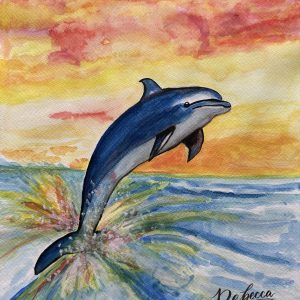 Dolphin Sunset